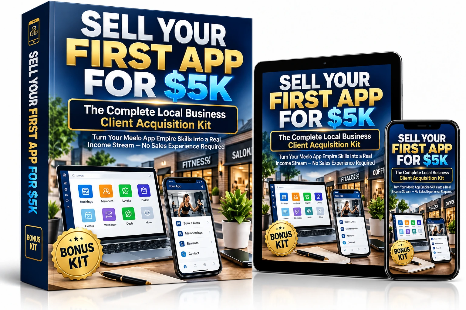 Sell Your First App for $5K — Local Business Client Acquisition Kit